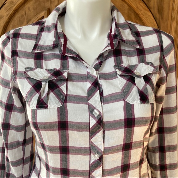 Empyre Long Sleeve Shirt Dress - Picture 3 of 5